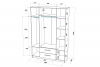 Шкаф Бланка 4Д - интернет-магазин недорогой мебели "Мебель в дом" город Советский, город Югорск