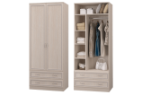 Шкаф для одежды с ящиками  Верона - интернет-магазин недорогой мебели "Мебель в дом" город Советский, город Югорск